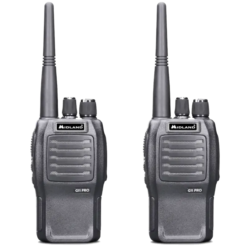 Alquiler de Walkie talkie Midland G11 Pro en Barcelona